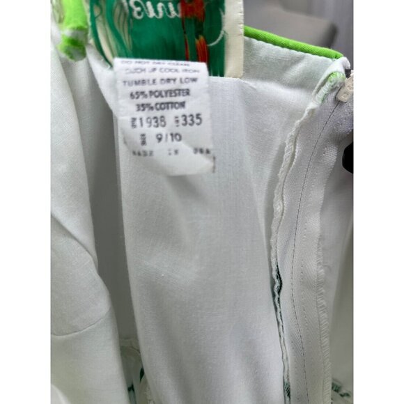 Jenni Vintage Sun Dress 60s 70s MCM Mod Retro Floral Size SMALL Belted - Picture 8 of 11